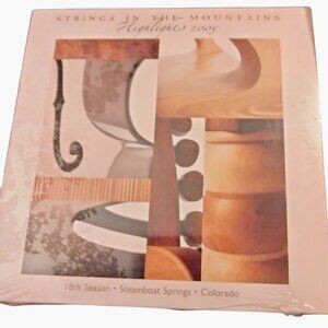Strings In The Mountains Highlights 2005 CD Steamboat springs Co New sealed